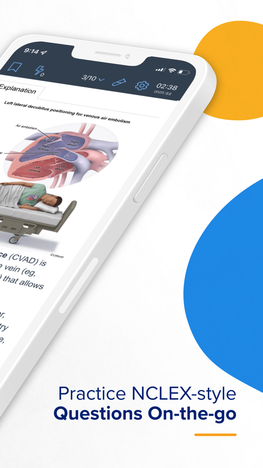 #2. UWorld Nursing (iOS) بواسطة: UWorld LLC