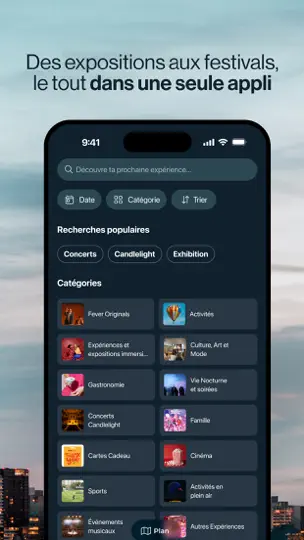 Capture d'écran de Fever: Événements Et Billets sur iPhone 3