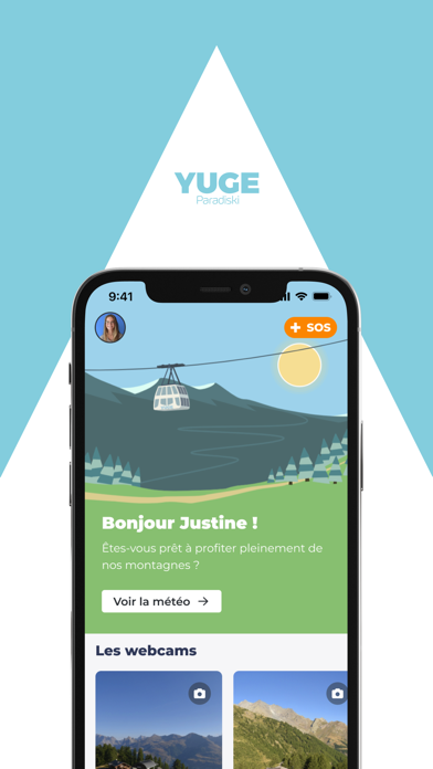 Paradiski YUGE iPhone app afbeelding 1