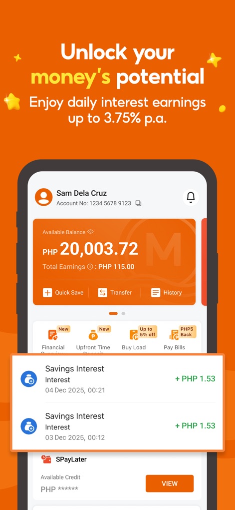 MariBank PH (SeaBank) - null