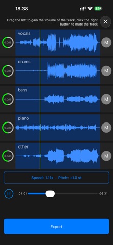 Music Spleeter|Splitter &Remix Screenshot 5 of 8