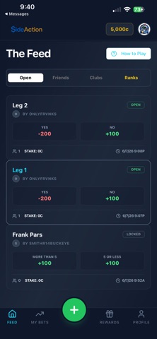 SideAction Bet Screenshot 8 of 9