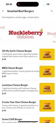 Huckleberry Chicken Broxbourne Screenshot 4 of 5