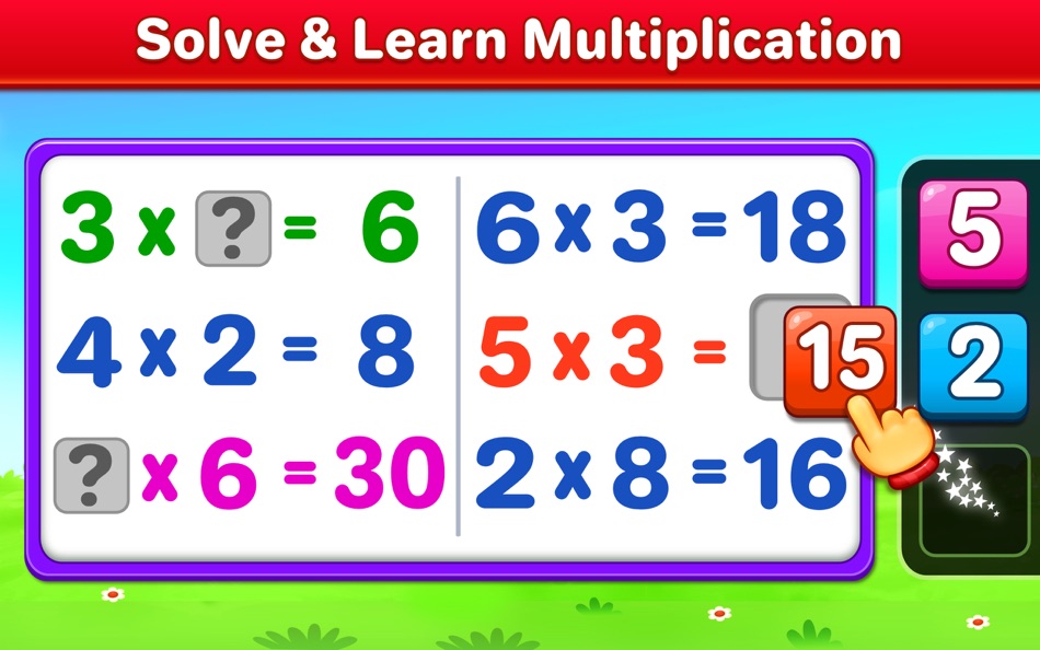 #2. Multiplication Kids: Math Game (macOS) 由: RV AppStudios LLC