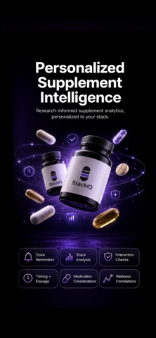 StackIQ: Supplement Tracker screenshot
