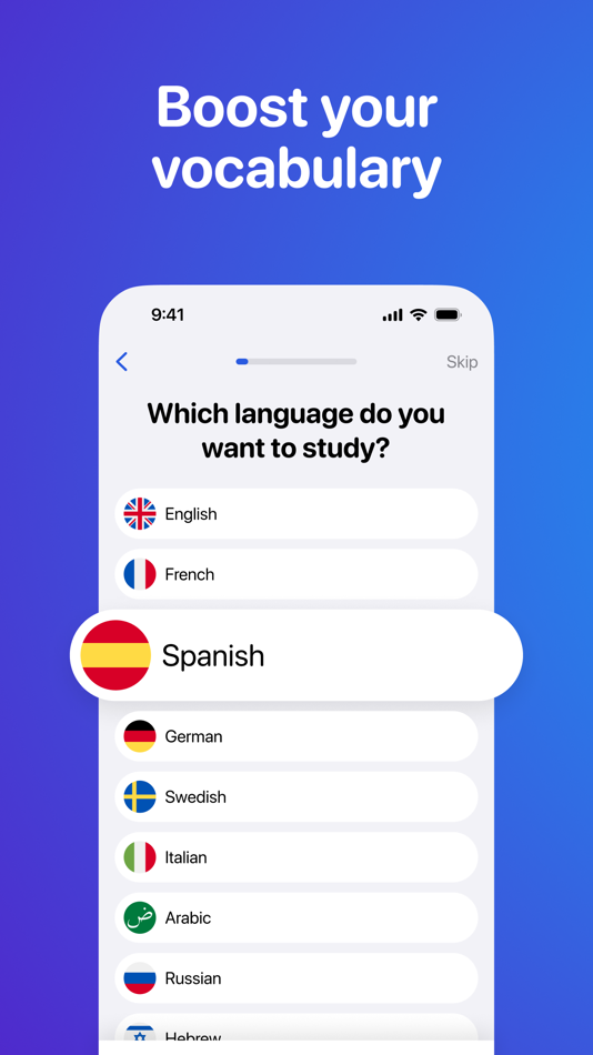 #1. Flexi: Vocabulary Builder (iOS) 作者: Tomer Beilinson