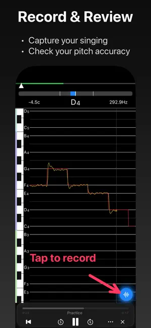 VocalTuner - Pitch Training screenshot 4