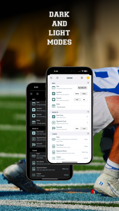 Lacrosse Simple Stats Tracker iPhone screenshot 8 - Sports app