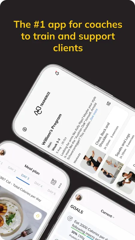 Fitness App (ABC Trainerize) screenshot 1 of 9