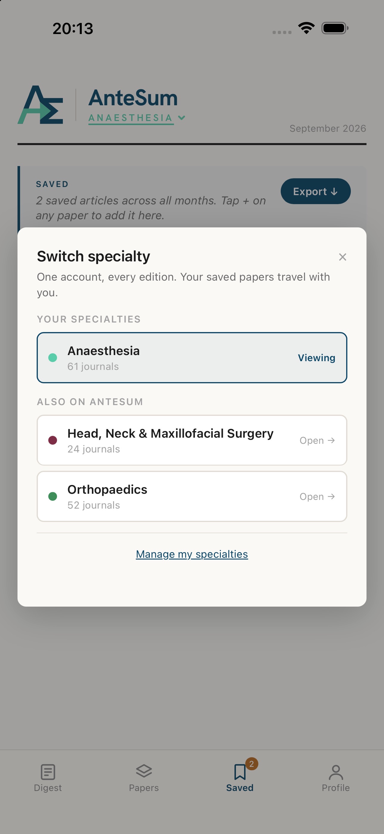 Screenshot 5 of AnteSum