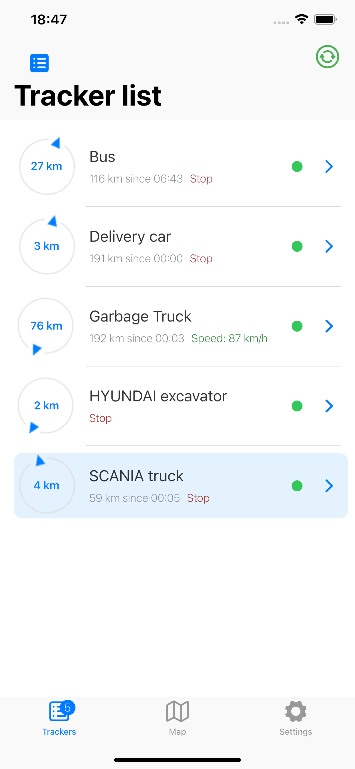 Another Tracking Client