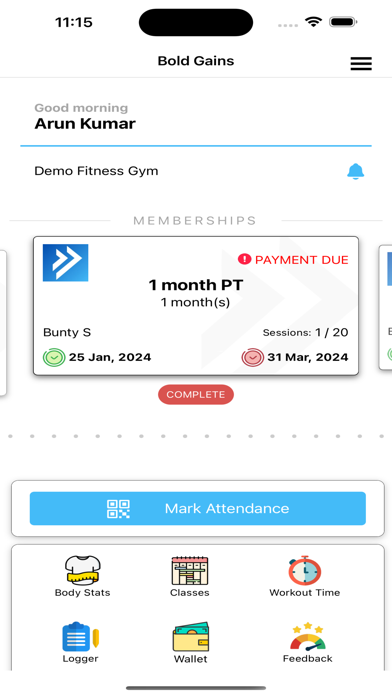 Bold Gains Screenshot