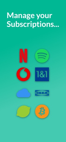 Subscriptions Tracker MoniCal Screenshot 1 of 8