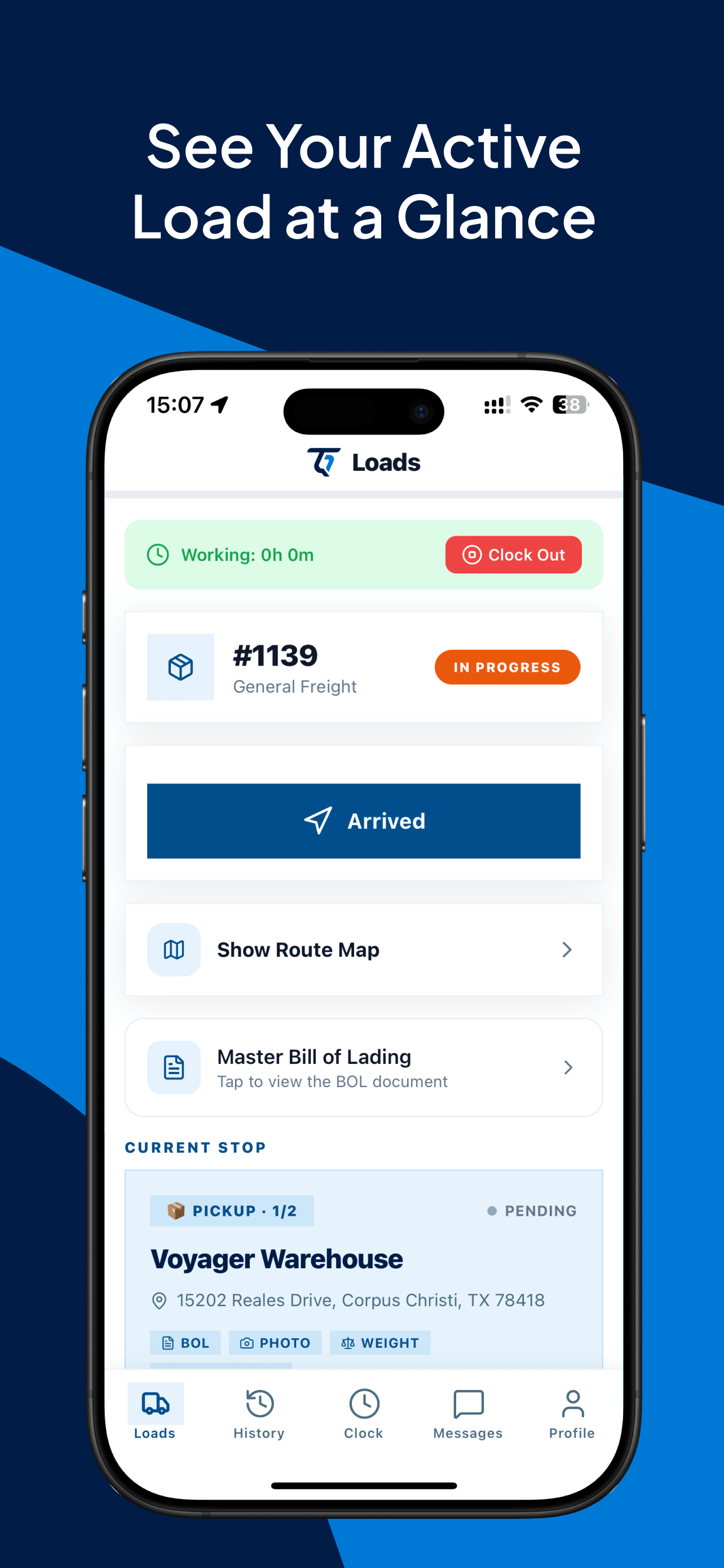 TraxQ Driver App screenshot 4