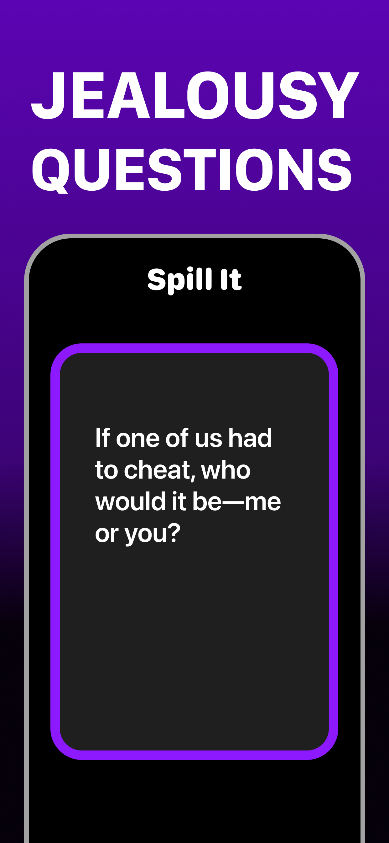 Spill It - Couples Questions screenshot 4