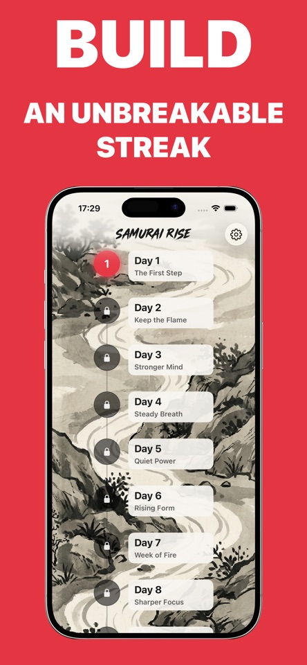 Push Up Tracker - Samurai Rise screenshot 2