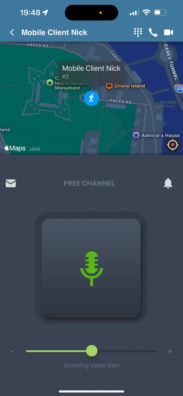 Screenshot #2 pour TRBOnet Mobile