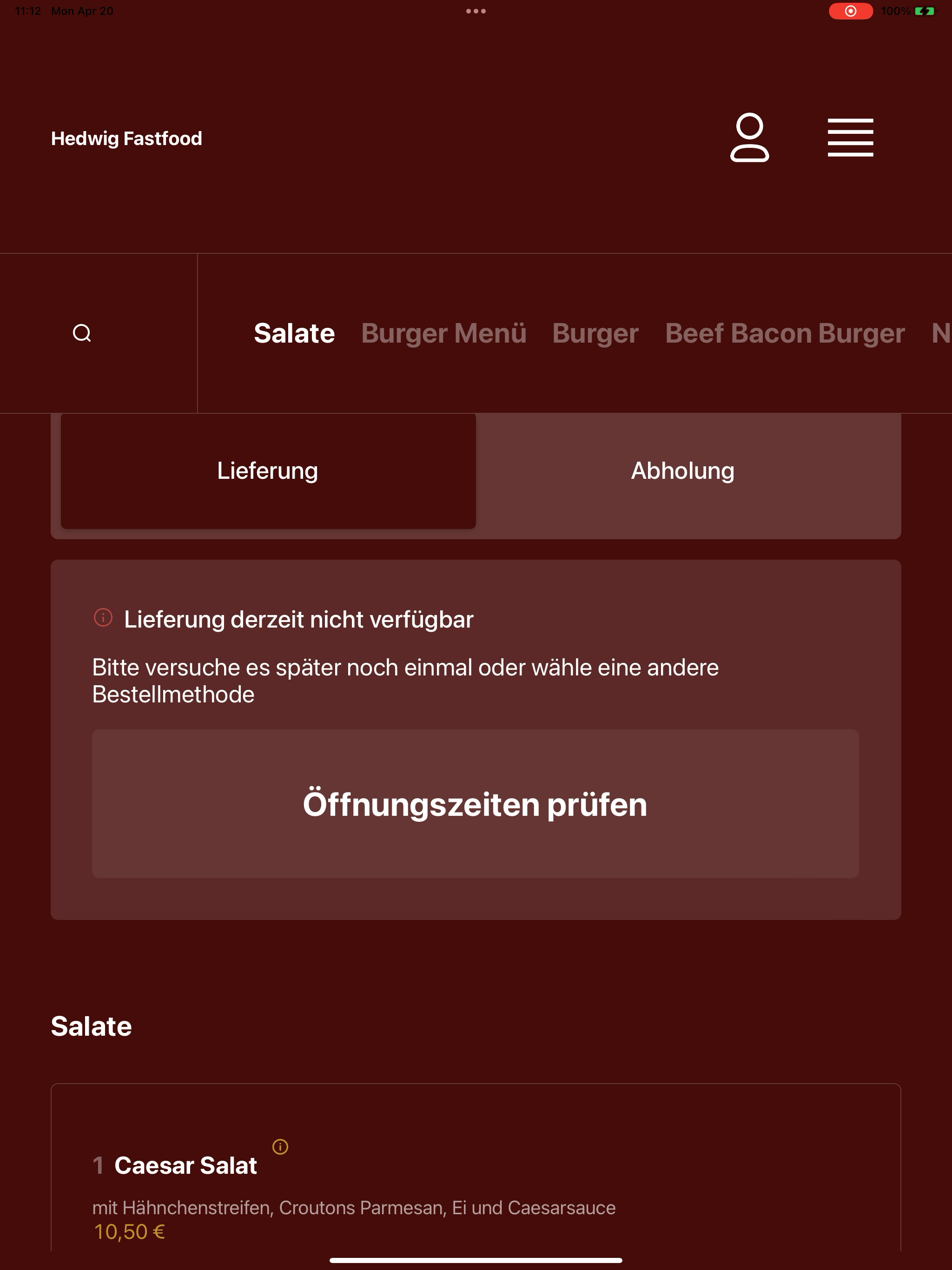Hedwig Fastfood screenshot 7