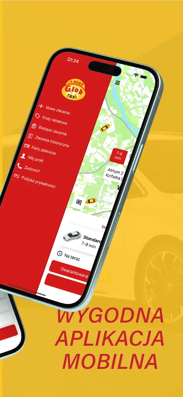 Screenshot #2 pour Glob Taxi Warszawa
