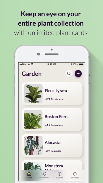 Planteia: plant care assistant Screenshot