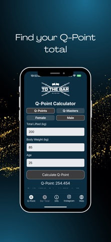 Q-Points Calculator screenshot