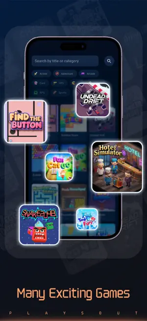 PlaysOut:One Tap Endless Games screenshot 3