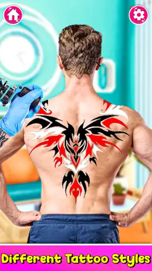 Tattoo Salon Ink Master Game screenshot 2