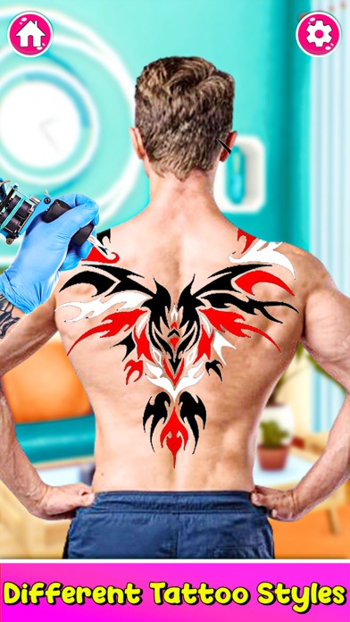 Tattoo Salon Ink Master Game Screenshot