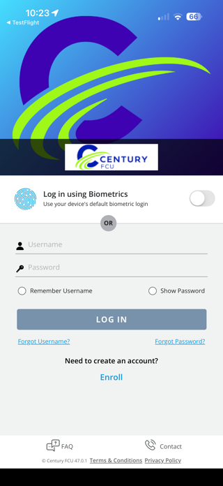 CFCU Visa Screenshot 2 of 6