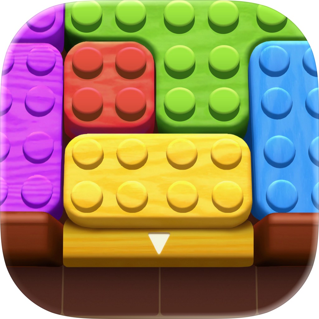 Apple App Store cover for Wooden Slide: Block Escape