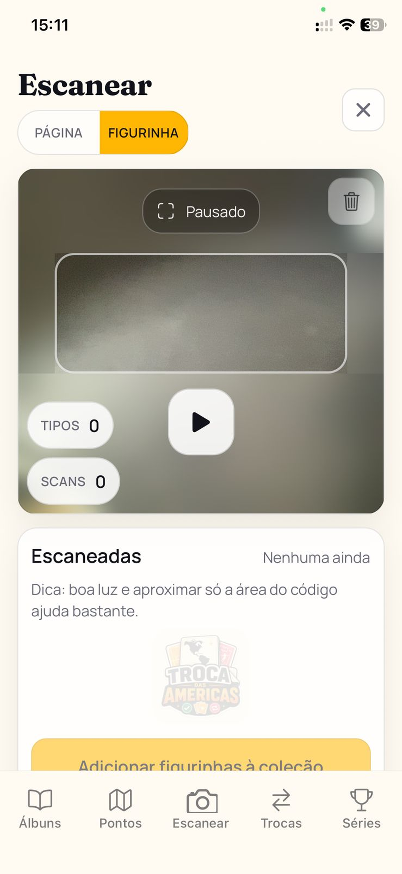 Troca das Américas