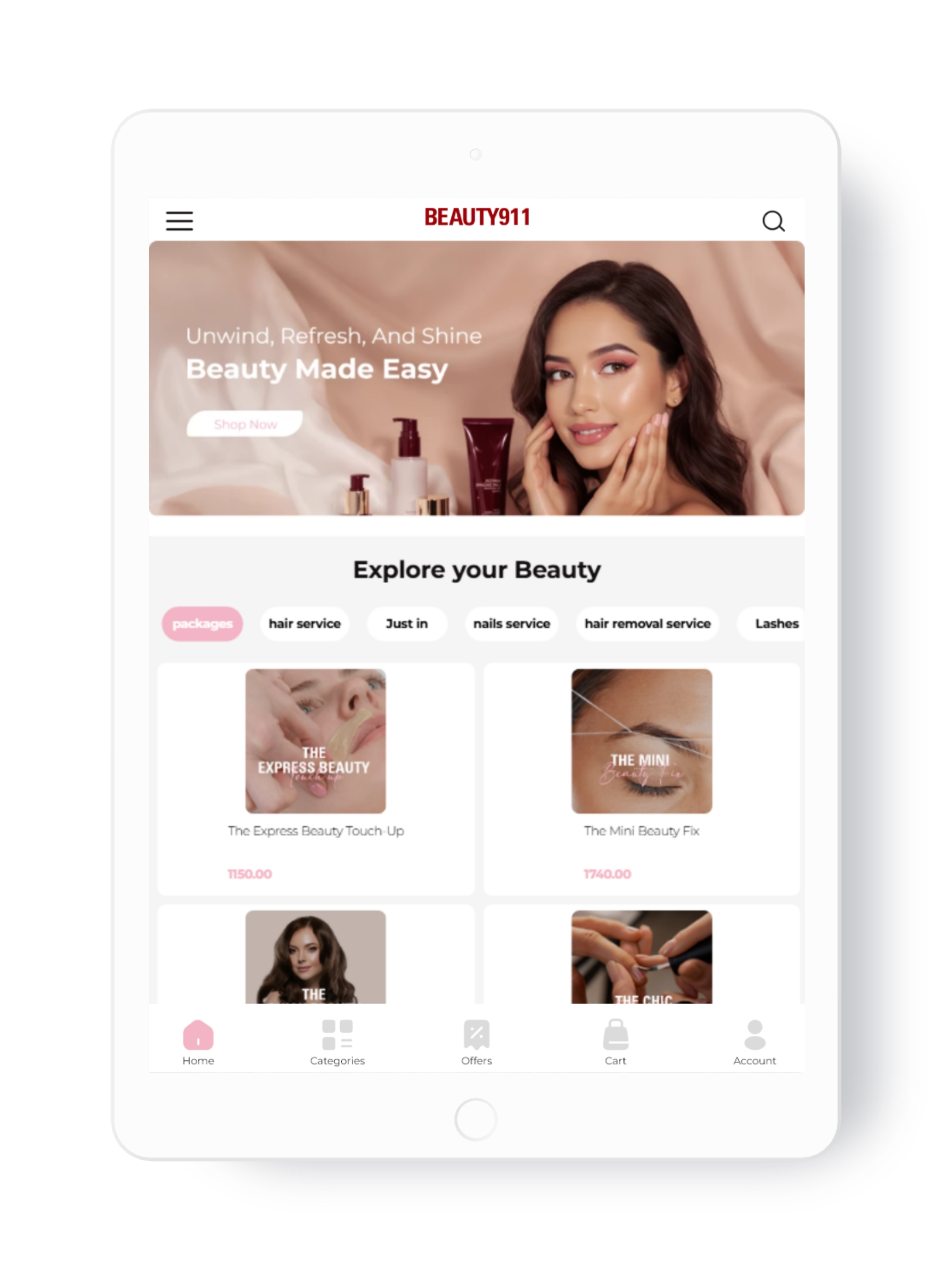 Beauty911- Beauty at doorstep screenshot 7