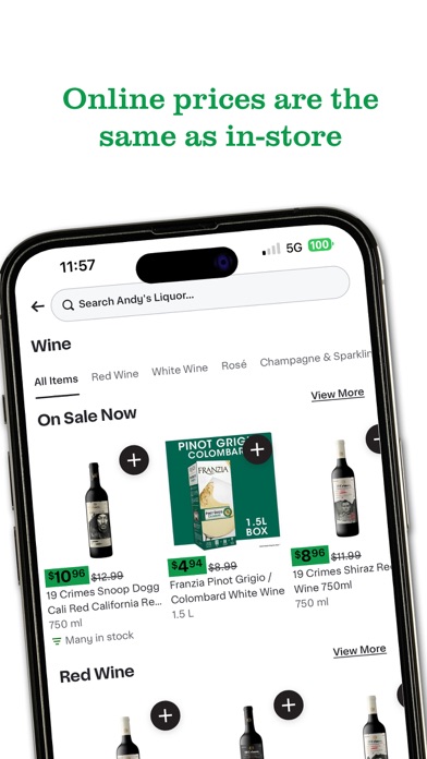 Andy's Liquor Screenshot
