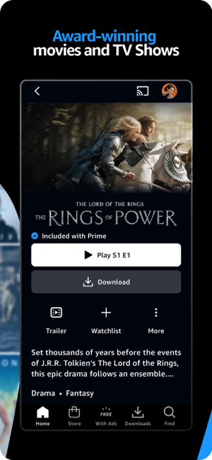 ‎Amazon Prime Video Screenshot