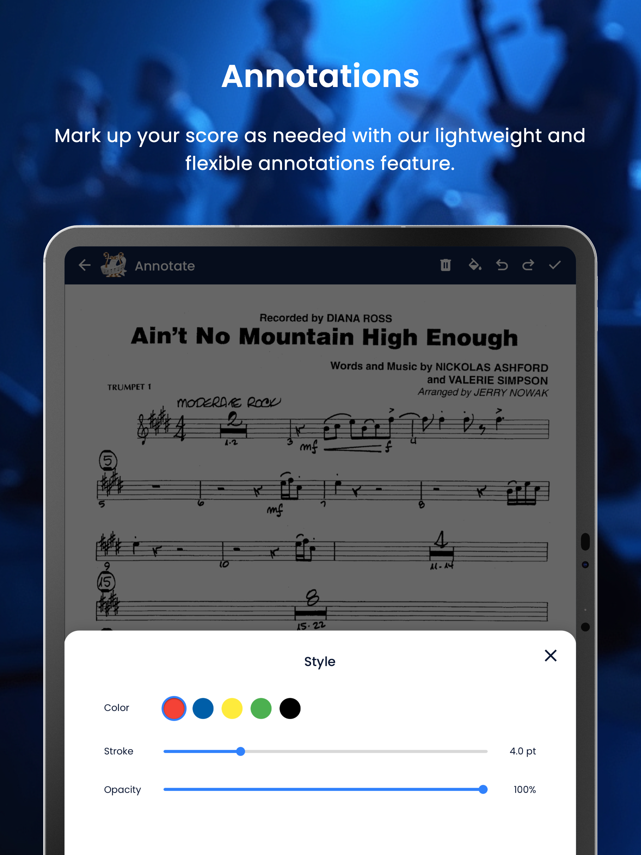 Orpheus Sheet Music Reader screenshot 8
