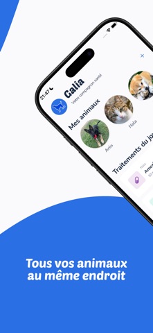 Galia - Pet Health Record iPhone screenshot