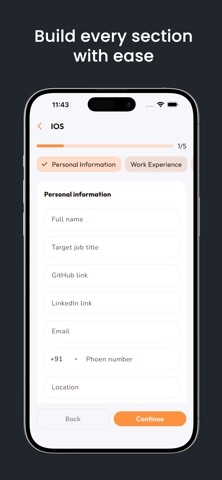 Resume Builder - ATS CV Maker Screenshot 6 of 10