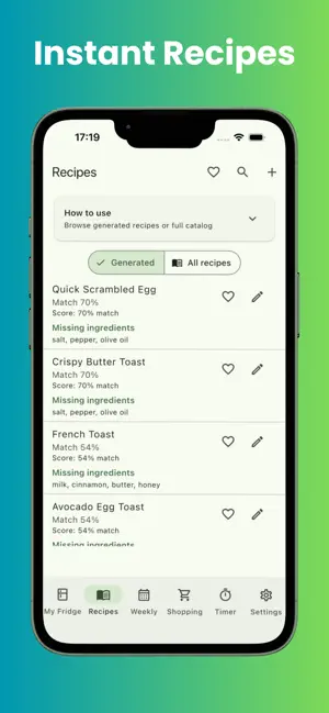 FridgeChef – Smart Recipes screenshot 2