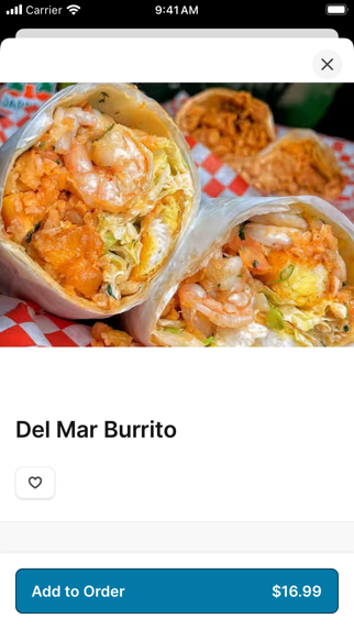 Sayulitas iPhone screenshot 4 - Food & Drink app