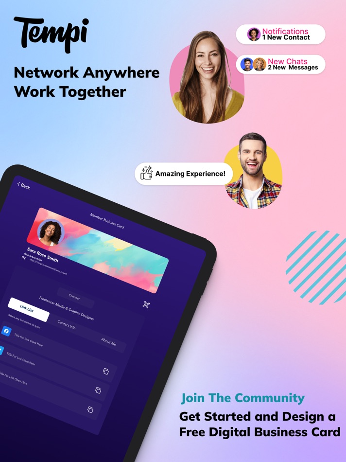 #1. Tempi: Network & Work Together (iOS) 由: Tempi