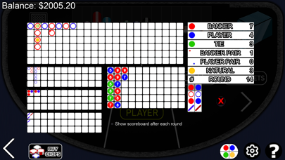 Baccarat Online - Live Casino Screenshot