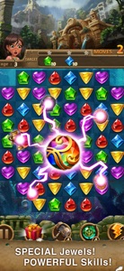Jewels Atlantis: Puzzle game screenshot #3 for iPhone