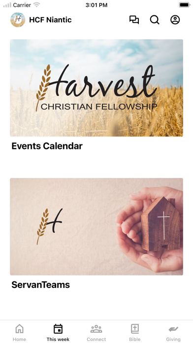 Screenshot 2 of Harvest CF Niantic App