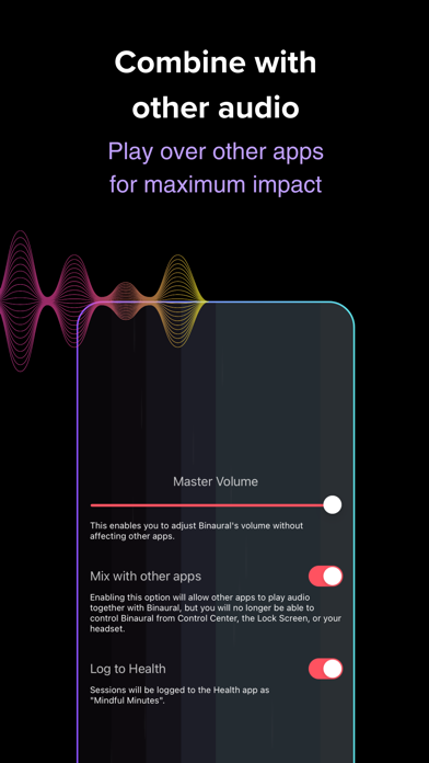Binaural Beats: Healing sounds Screenshot
