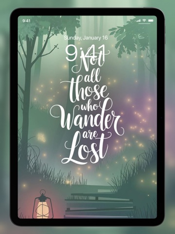 Motivational Quotes Wallpaper iPad screenshot