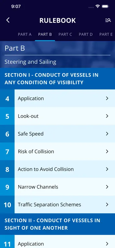 AMC Collision Regulations screenshot 1 of 4