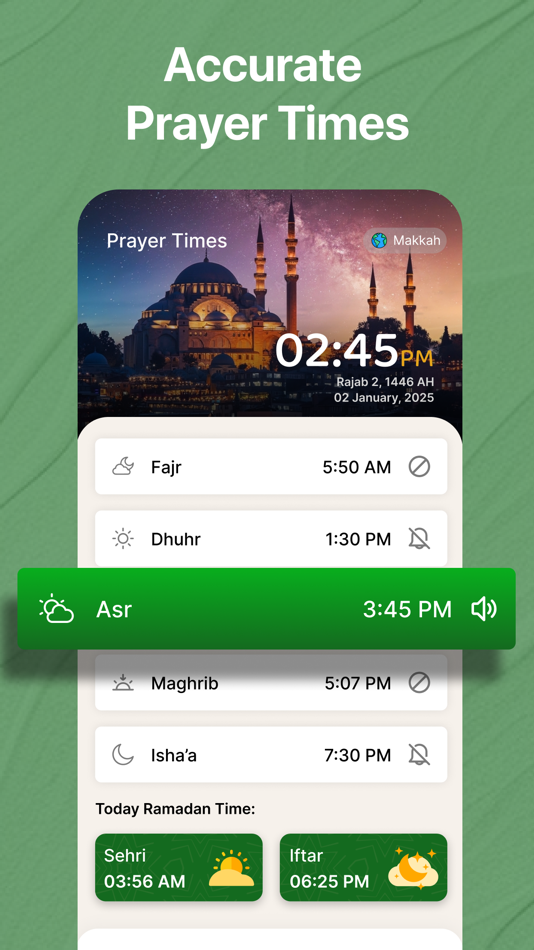 #3. Ramadan Calendar 2026 & Qibla (iOS) 由: Asrar Amin