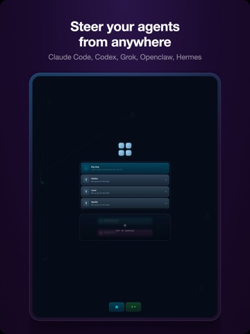 Shell Drop: AI Agent Terminal iPad screenshot 3