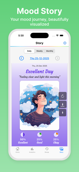 Wybe: Mood Tracker & Journal Screenshot 10 of 10