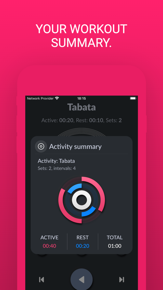 #7. i.Timer: HIIT, interval timer (iOS) 由: Gregor Paw